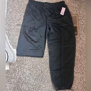 Brand new Black Cargo Joggers